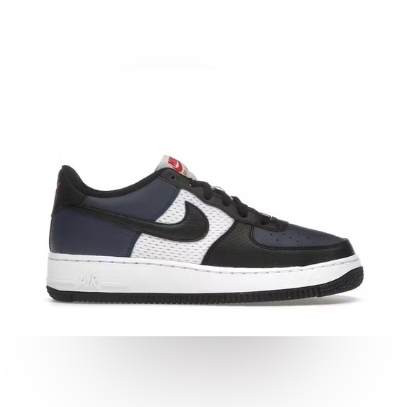 Nike Air Force 1 GS Low Midnight Navy Mesh Size 6Y or women’s 7.5